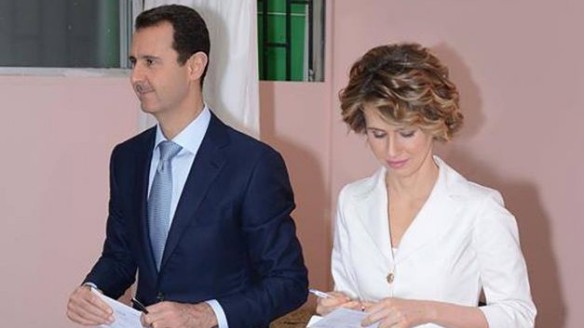 syrian-president-assad-and-wife